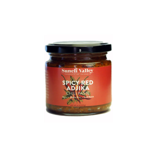 Georgian Red Adjika | Mingrelian Chili Paste In Jar- Suneli Valley