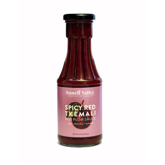 Tkemali Red | Georgian Traditional Plum Sauce  In Bottle- Suneli Valley