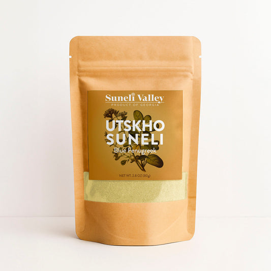 Utskho Suneli | Blue Powder Fenugreek  Food Spice- 2.8 oz (80 g)